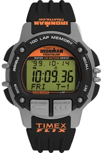 Zegarek Zegarek Timex TW5M63200 Ironman Flix 100 Lap 42mm - Zegarki męskie - miniaturka - grafika 1
