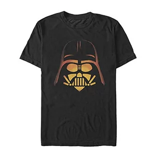 Koszulki męskie - Star Wars Męski T-Shirt Pumpkin Vader, czarny, S - grafika 1