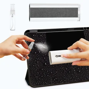 Czyścik Wielofunkcyjny zestaw czyszczący do słuchawek airpods klawiatur 7w1 Różowo-biały - Części i akcesoria do laptopów - miniaturka - grafika 8