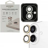 Szkła hartowane na telefon - Guess Mocne Szkło Ochronne 9H Na Aparat Do Iphone 16/ 16 Plus - miniaturka - grafika 1