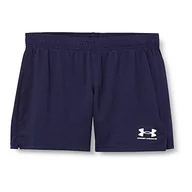 Spodenki damskie - Under Armour UA Y Ch. Core Szorty granatowe, YXL - miniaturka - grafika 1