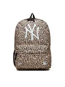 Plecaki - New Era Plecak Aop Stadium Nyy 60503766 Beżowy - miniaturka - grafika 1