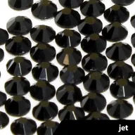 Ozdoby do paznokci - Cyrkonie do paznokci szklane SS5 Jet 50 szt - miniaturka - grafika 1