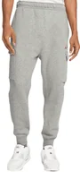 Spodnie sportowe męskie - Spodnie Nike Sportswear Club Fleece Cargo DR9280-063 L - miniaturka - grafika 1