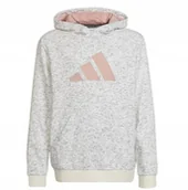 Bluzy sportowe damskie - adidas Future Icons 3 Stripes, dziewczęca bluza z kapturem, r.XL - Adidas - miniaturka - grafika 1