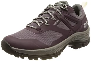 Jack Wolfskin Damskie buty trekkingowe Rebellion Guide Texapore Low W, Purple Grey, 41 EU - Buty trekkingowe damskie - miniaturka - grafika 1