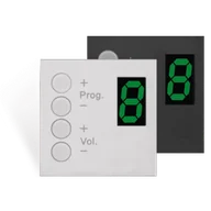 Inne akcesoria audio-wideo - PVS AUDAC MWX45/W MTX wall panel controller 45 x 45 mm White version MWX45/W - miniaturka - grafika 1