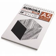Podobrazia, bloki, papiery - Blok do szkicu AURORA Sketch Matt 120g/m2 A5 na sp - miniaturka - grafika 1