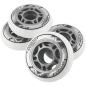 Akcesoria do skatingu - Nils PU 80x24 82A BIAŁE KÓŁKA (4 szt.) EXTREME 16-30-011 - miniaturka - grafika 1