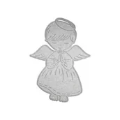 Scrapbooking - Wykrojnik ANIOŁEK - chłopiec - Komunia Święta - miniaturka - grafika 1
