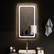 Lustra - vidaXL Lustro łazienkowe z LED, 50x90 cm - miniaturka - grafika 1