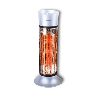 Promiennik podczerwieni przenośny Zenet ZET-516, Grzejnik promiennik, srebrny, 1000W - Ogrzewanie przenośne - miniaturka - grafika 1