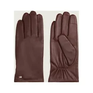 Rękawiczki - Tommy Hilfiger Skórzane rękawiczki ESSENTIAL FLAG - miniaturka - grafika 1
