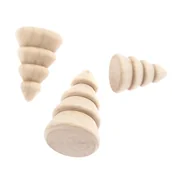 Pasmanteria - Bn-Drewniane Choinki, 3 Szt. Dpcraft - miniaturka - grafika 1