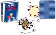 Zestawy do pokera - Modiano Modiano mini 4 rogi 100% karty plastikowe - ciemno niebieskie - miniaturka - grafika 1