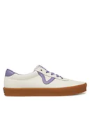 Trampki damskie - Vans Tenisówki VN000CQR6PH1 Écru - miniaturka - grafika 1