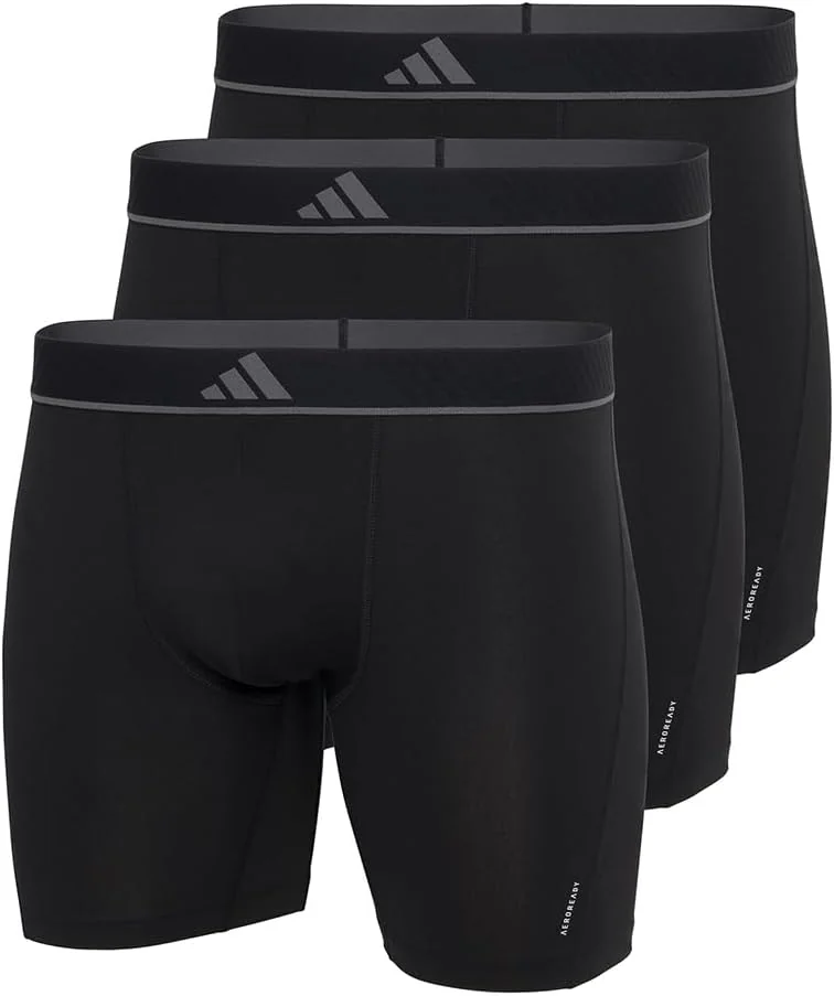 Bokserki męskie adidas Active Micro Flex 3 sztuki czarne rozmiar M
