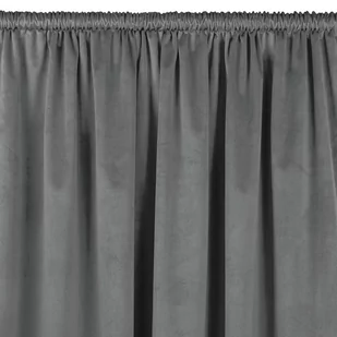 Zasłona VILA kolor grafitowy styl klasyczny tunel 5 cm velvet 200x270 homede - CURT/HOM/VILA/VELVET/TUNNEL/CHARCOAL/200x270 - Zasłony - miniaturka - grafika 1