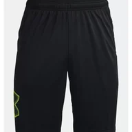 Spodnie sportowe męskie - Spodenki sportowe męskie Under Armour Tech Graphic - miniaturka - grafika 1