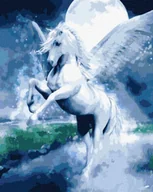 Malowanie po numerach - Malowanie po numerach - Wspaniały pegaz 40x50cm - Ideyka - miniaturka - grafika 1