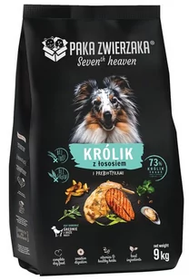 Paka Zwierzaka Seventh Heaven Królik łososiem M 9kg - Sucha karma dla psów - miniaturka - grafika 1