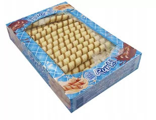 Rurki Waflowe z nadzieniem Mlecznym AIM Foods 0,45 kg - Cukierki - miniaturka - grafika 1