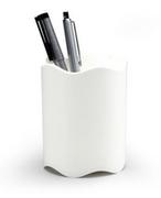 Przyborniki na biurko - Durable Pojemnik na długopisy Trend - kolor biały - miniaturka - grafika 1