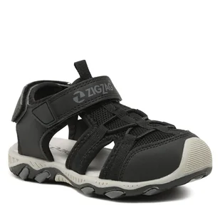 Sandały ZigZag Fipa Kids Closed Toe Sandal Z232270 Czarny - Buty dla chłopców - miniaturka - grafika 1
