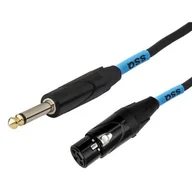 Inne akcesoria muzyczne - Kabel SSQ XZJM2 Jack Mono - XLR żeński 2 m - miniaturka - grafika 1
