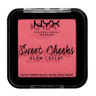 NYX Professional Makeup Professional Makeup - Sweet Cheeks - Glow Creamy Powder Blush - Błyszczący róż do policzków - 12 DAY DREAM NYXPBDPO-DOPO-03 - Róże do policzków - miniaturka - grafika 2