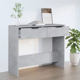 Lumarko Stolik konsolowy, betonowa szarość, 90x36x75 cm - Konsole i sekretarzyki - miniaturka - grafika 1