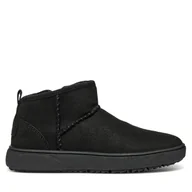 Buty dla dziewczynek - Botki Geox Theleven J46HUC 000AU C9999 M Czarny - miniaturka - grafika 1