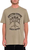 Koszulki męskie - t-shirt VOLCOM FEEDING TREE TEE Teak - miniaturka - grafika 1