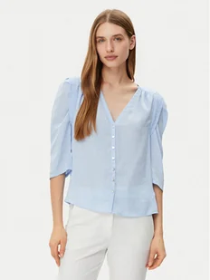 Morgan Bluzka 251-CALA Błękitny Regular Fit - Bluzki damskie - miniaturka - grafika 1