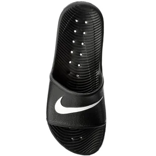 Klapki damskie Nike Kawa Shower czarne 832655 001 - Klapki i japonki damskie - miniaturka - grafika 1
