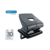 Dziurkacze - Dziurkacz do 30 kartek RAPESCO 827-P czarny /PF827PB2/ - miniaturka - grafika 1