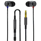 Słuchawki - SoundMagic E10 Czarno-srebrne (UHSDME10BSL) - miniaturka - grafika 1