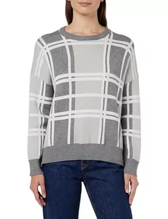 NAEMI Damski sweter z dzianiny 25825348-NA01, ciemnoszary, M/L, ciemnoszary, M-L - Swetry damskie - miniaturka - grafika 1