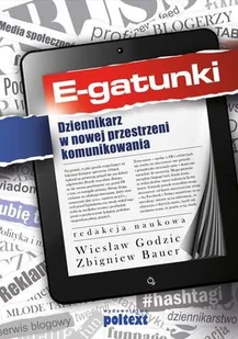 Poltext Wiesław Godzic, Zbigniew Bauer E-gatunki - Biznes - miniaturka - grafika 1