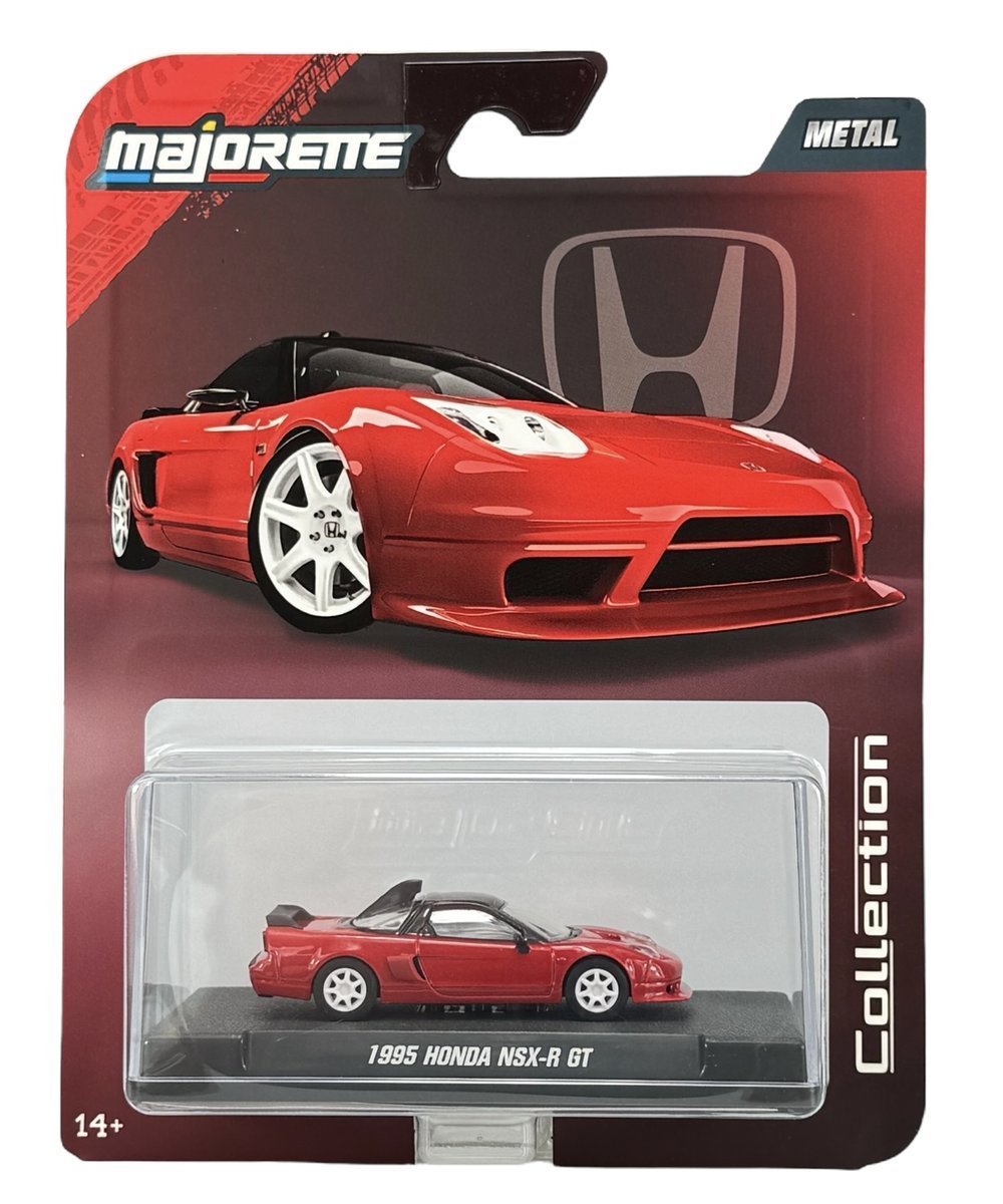 MAJORETTE COLLECTION 1995 HONDA NSX-R GT CZERWONY 1:64 8505001000
