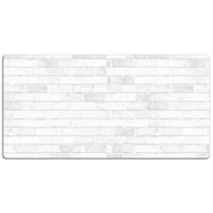 Podkładki na biurko - Ochronna podkładka na biurko Biała cegła 120x60 cm, Dywanomat - miniaturka - grafika 1
