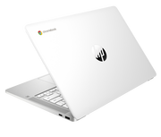 Laptopy - Laptop Chromebook 14a-na0210nr / 60F58UAR / Intel N4120 / 4GB / eMMC 64GB / Intel UHD / HD / Chrome OS / Biały - miniaturka - grafika 1
