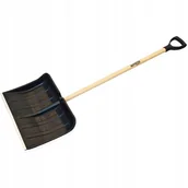 Łopaty do śniegu - Łopata do śniegu z trzonkiem drewnianym 1400x470mm AGTECH GARDEN - miniaturka - grafika 1