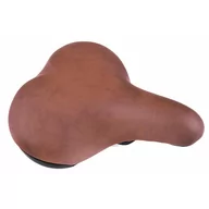 Siodełka rowerowe i akcesoria - Romet Romet, Siodełko miejskie, 1602E, elastomer, jasno - brązowy - miniaturka - grafika 1