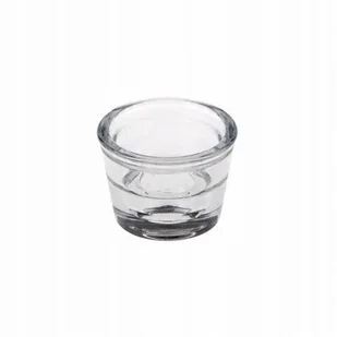 Świecznik Szklany Grube Szkło 2w1 Świecznik do Zalewu Świec JMD Group h 4,5 - Świeczniki - miniaturka - grafika 1