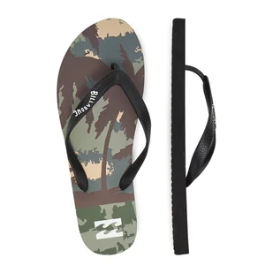 BILLABONG 800273 Zielony - Klapki i japonki męskie - miniaturka - grafika 1
