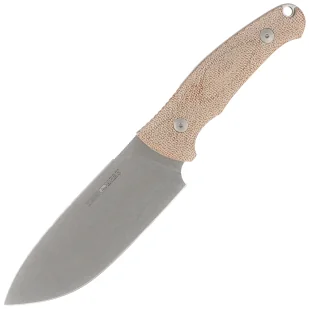 Nóż Viper Ranger Natural Canvas Micarta, Stonewashed N690 by Jens Ansø (VT4054CN) - Noże - miniaturka - grafika 1
