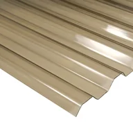 Pokrycia dachowe - Płyta z poliwęglanu dymna brąz trapez 76/18, 1075 x 2500 Robelit - miniaturka - grafika 1