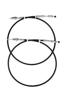 Rozdzielacz hydrauliczny 2-sekcyjny 80l z joystickiem i linkami (2x2m) - zestaw - Akcesoria do hydrauliki siłowej - miniaturka - grafika 3