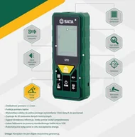 Narzędzia samochodowe - Dalmierz Laserowy 100M Z Funkcja Pomiaru - miniaturka - grafika 1